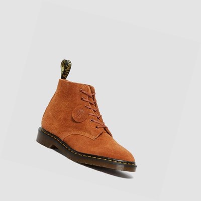 Dr Martens 101 Velúr Férfi Bokacsizma Barna | 623540YTA