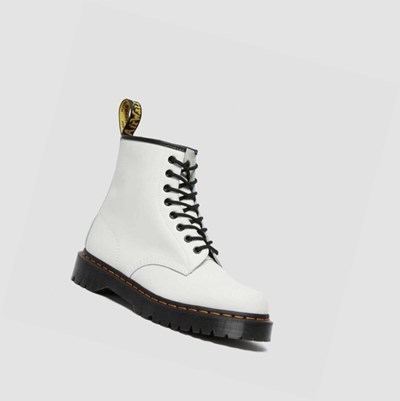 Dr Martens 1460 Bex Smooth Férfi Platform Bakancs Fehér | 864792OME