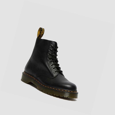 Dr Martens 1460 Pascal Bex Női Fűzős Bakancs Fekete | 023698ULZ