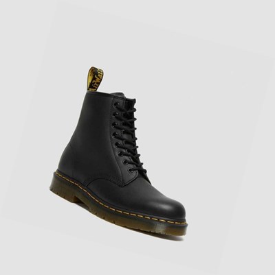 Dr Martens 1460 Slip Resistant Férfi Fűzős Bakancs Fekete | 531826WTZ