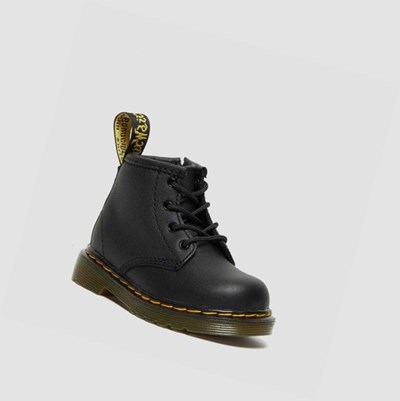 Dr Martens 1460 Softy T Toddler Gyerek Fűzős Bakancs Fekete | 089416WJE