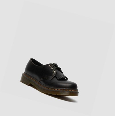 Dr Martens 1461 Abruzzo Női Oxford Cipő Fekete | 351864FJW