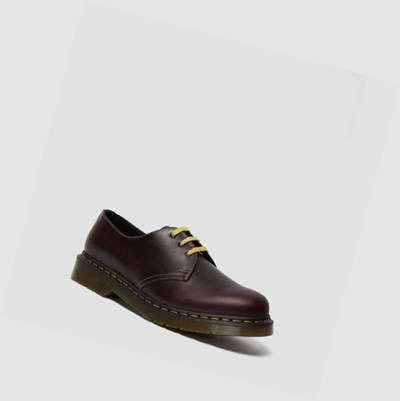 Dr Martens 1461 Atlas Férfi Oxford Cipő Bordó | 548912DZE