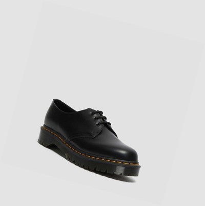 Dr Martens 1461 Bex Smooth Férfi Oxford Cipő Fekete | 604579OGJ