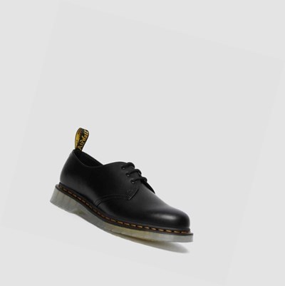 Dr Martens 1461 Iced Smooth Férfi Oxford Cipő Fekete | 367904JIT