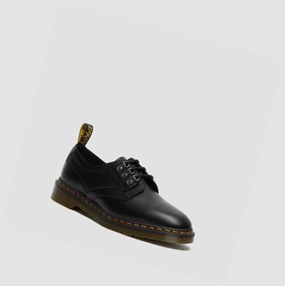 Dr Martens 1461 Verso Smooth Férfi Oxford Cipő Fekete | 094718WFB