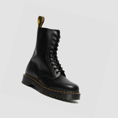 Dr Martens 1490 Bex Smooth Férfi Közepén Borjú Bakancs Fekete | 817634TQX