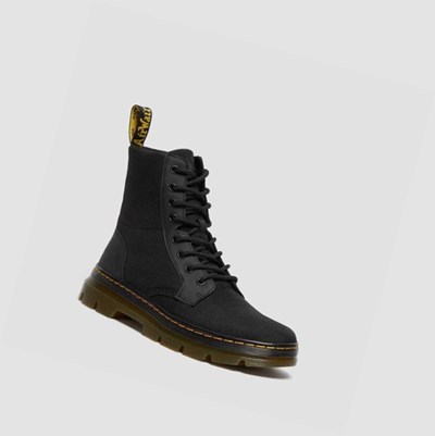 Dr Martens Combs Poly Női Alkalmi Bakancs Fekete | 164852OXK