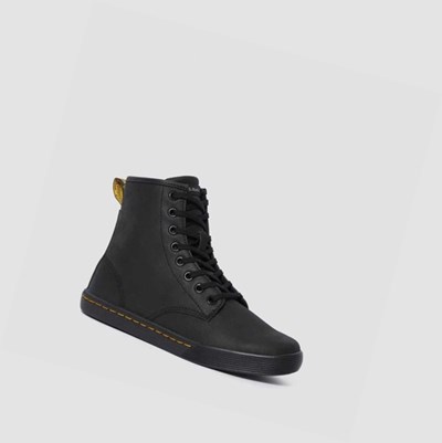 Dr Martens Sheridan Matte Női Alkalmi Bakancs Fekete | 812695GML