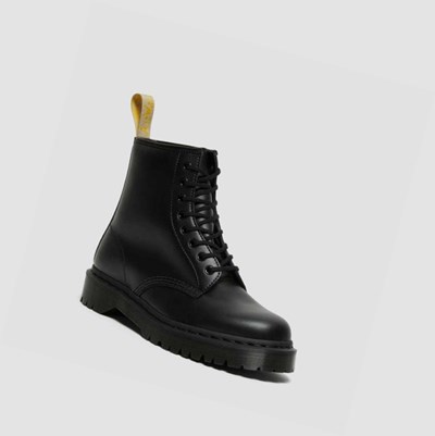 Dr Martens Vegán 1460 Bex Mono Férfi Fűzős Bakancs Fekete | 186704YUJ