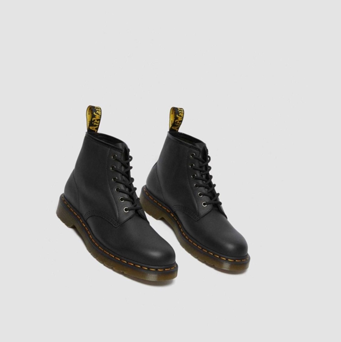 Dr Martens 101 Férfi Bokacsizma Fekete | 845037HAY