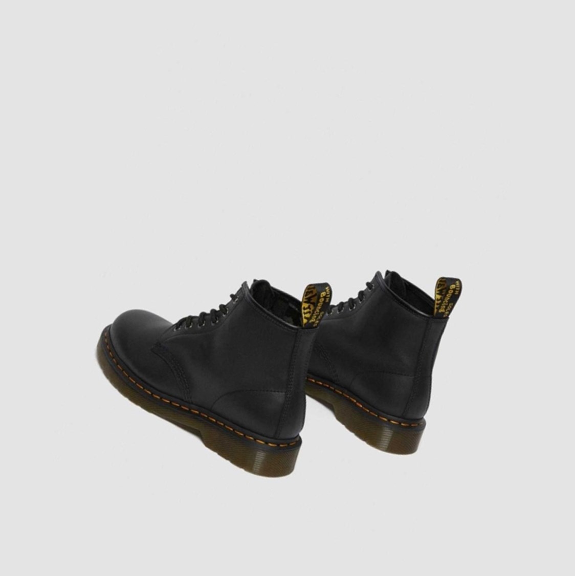 Dr Martens 101 Férfi Bokacsizma Fekete | 845037HAY