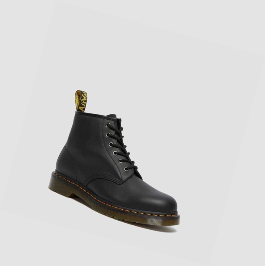 Dr Martens 101 Férfi Bokacsizma Fekete | 845037HAY