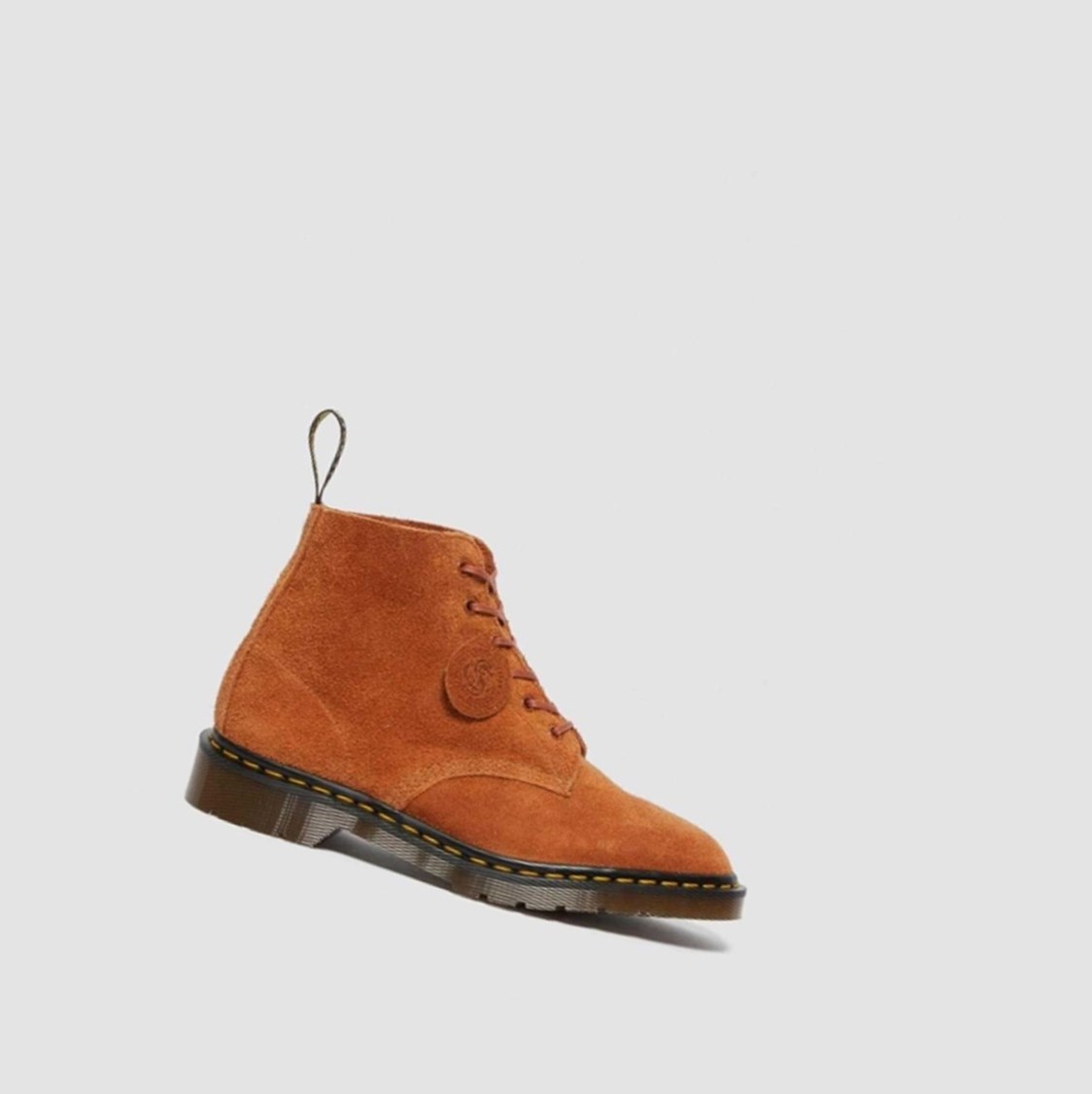 Dr Martens 101 Velúr Férfi Bokacsizma Barna | 623540YTA