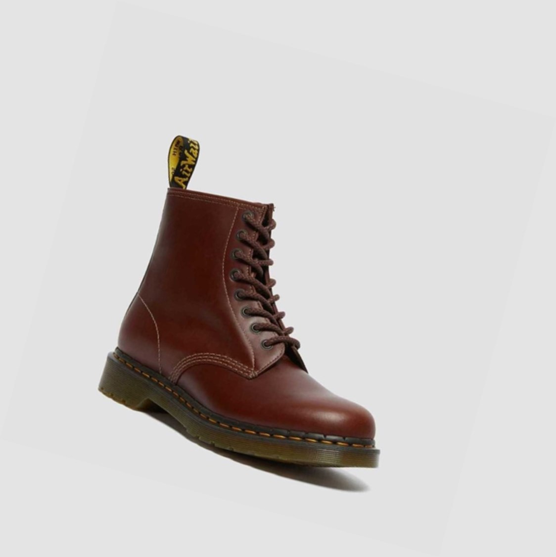 Dr Martens 1460 Abruzzo Férfi Fűzős Bakancs Barna | 479186GWL