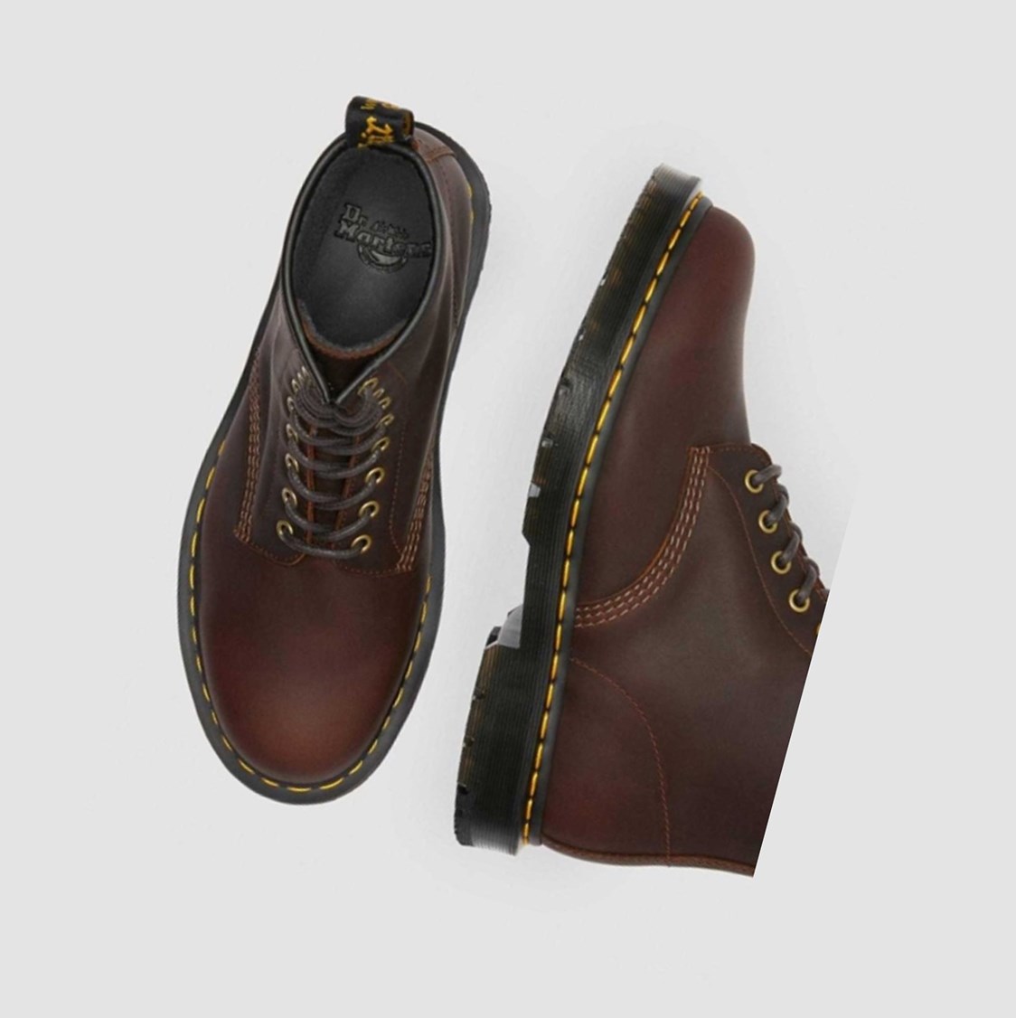 Dr Martens 1460 DM's Wintergrip Férfi Fűzős Bakancs Barna | 597142WEG