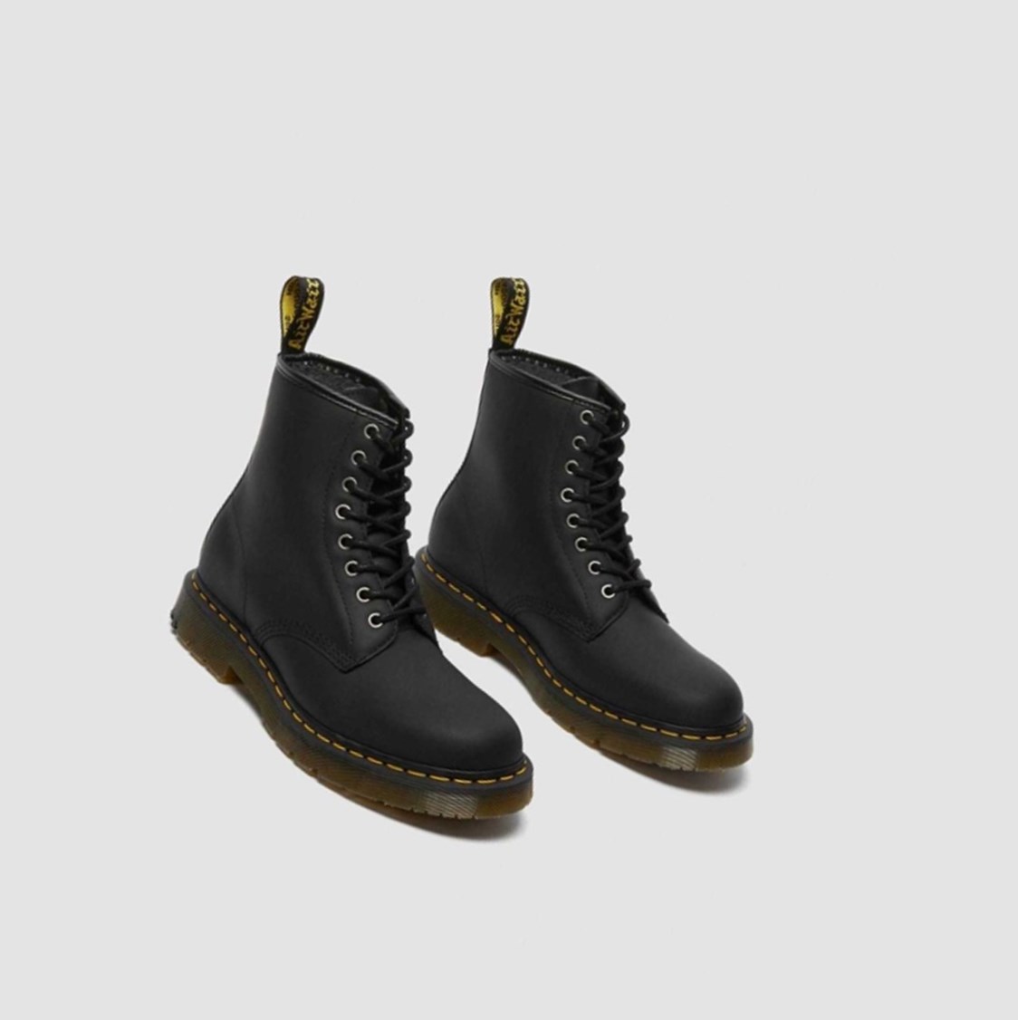 Dr Martens 1460 DM's Wintergrip Női Fűzős Bakancs Fekete | 694857QNT