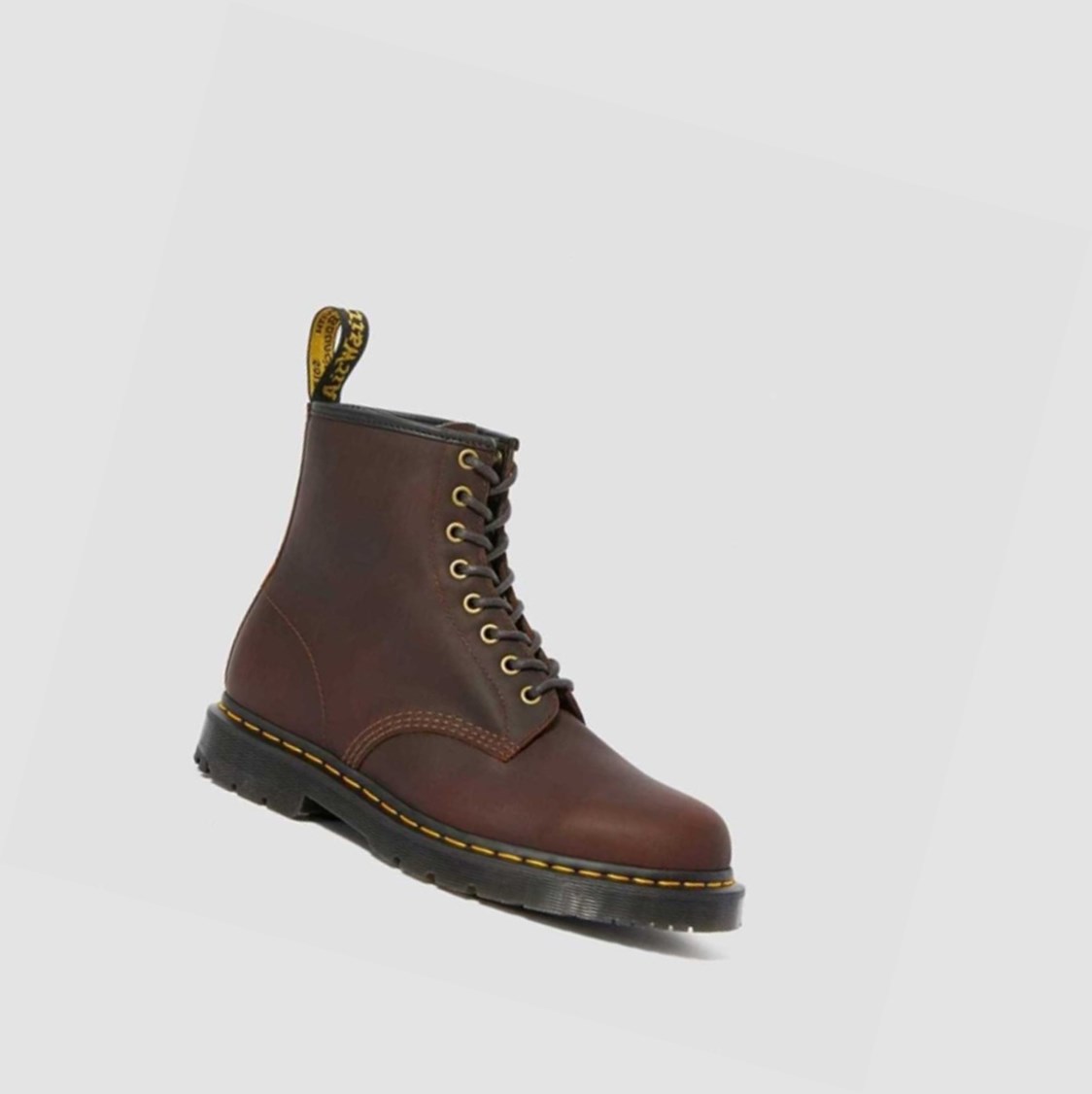 Dr Martens 1460 DM\'s Wintergrip Női Fűzős Bakancs COCOA SNOWPLOW | 853142LNY