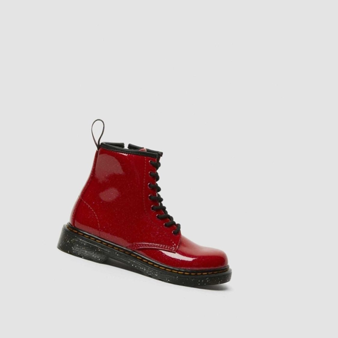 Dr Martens 1460 Glitter Junior Gyerek Fűzős Bakancs Piros | 346918EQK