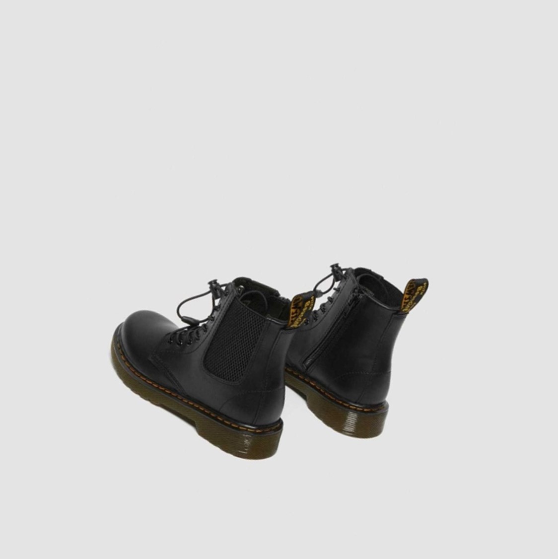 Dr Martens 1460 Harper Junior Gyerek Bakancs Fekete | 132648CUM