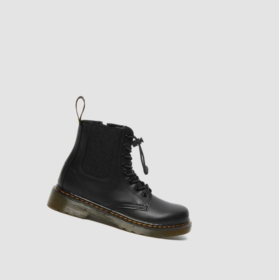 Dr Martens 1460 Harper Junior Gyerek Bakancs Fekete | 132648CUM