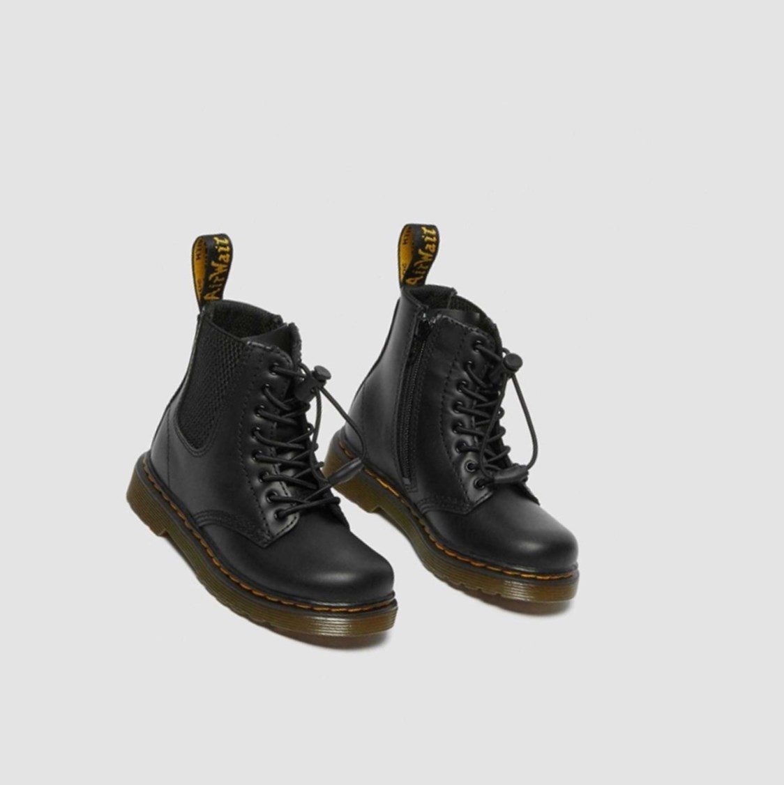 Dr Martens 1460 Harper Toddler Gyerek Bakancs Fekete | 875406QAU