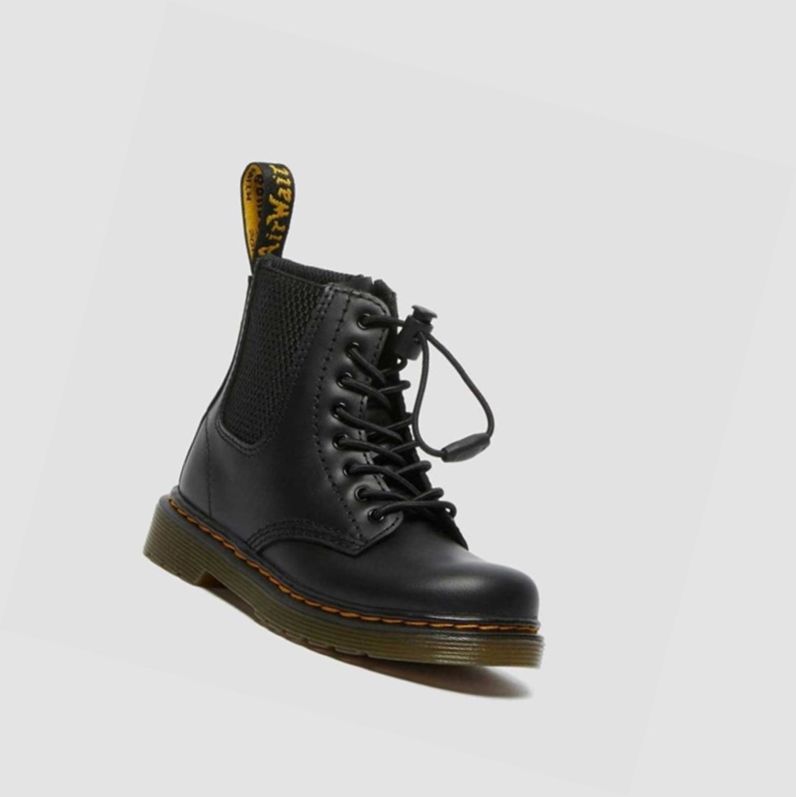 Dr Martens 1460 Harper Toddler Gyerek Bakancs Fekete | 875406QAU