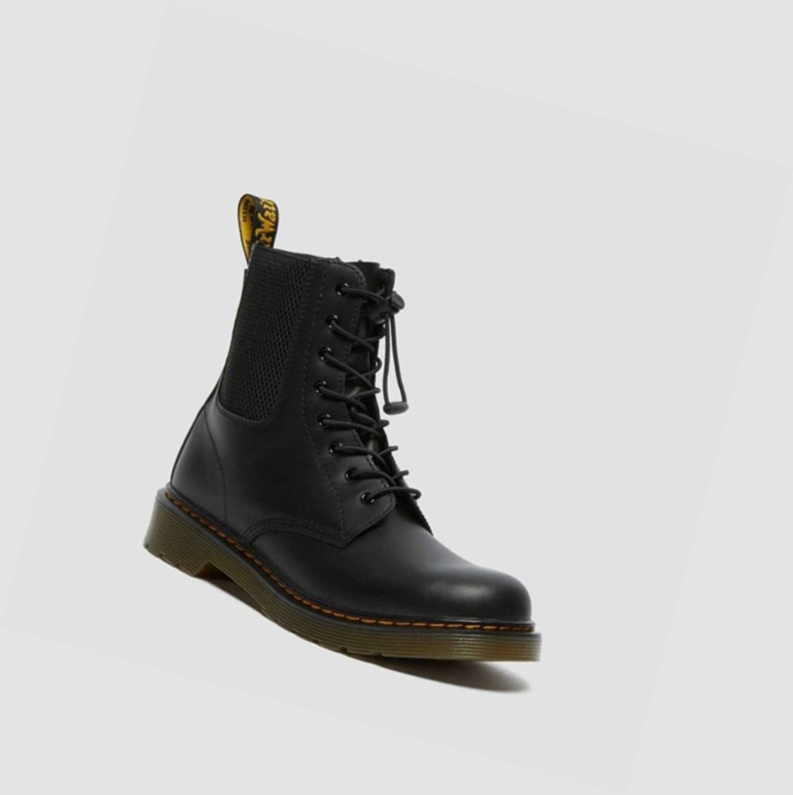 Dr Martens 1460 Harper Youth Gyerek Bakancs Fekete | 849371GQK