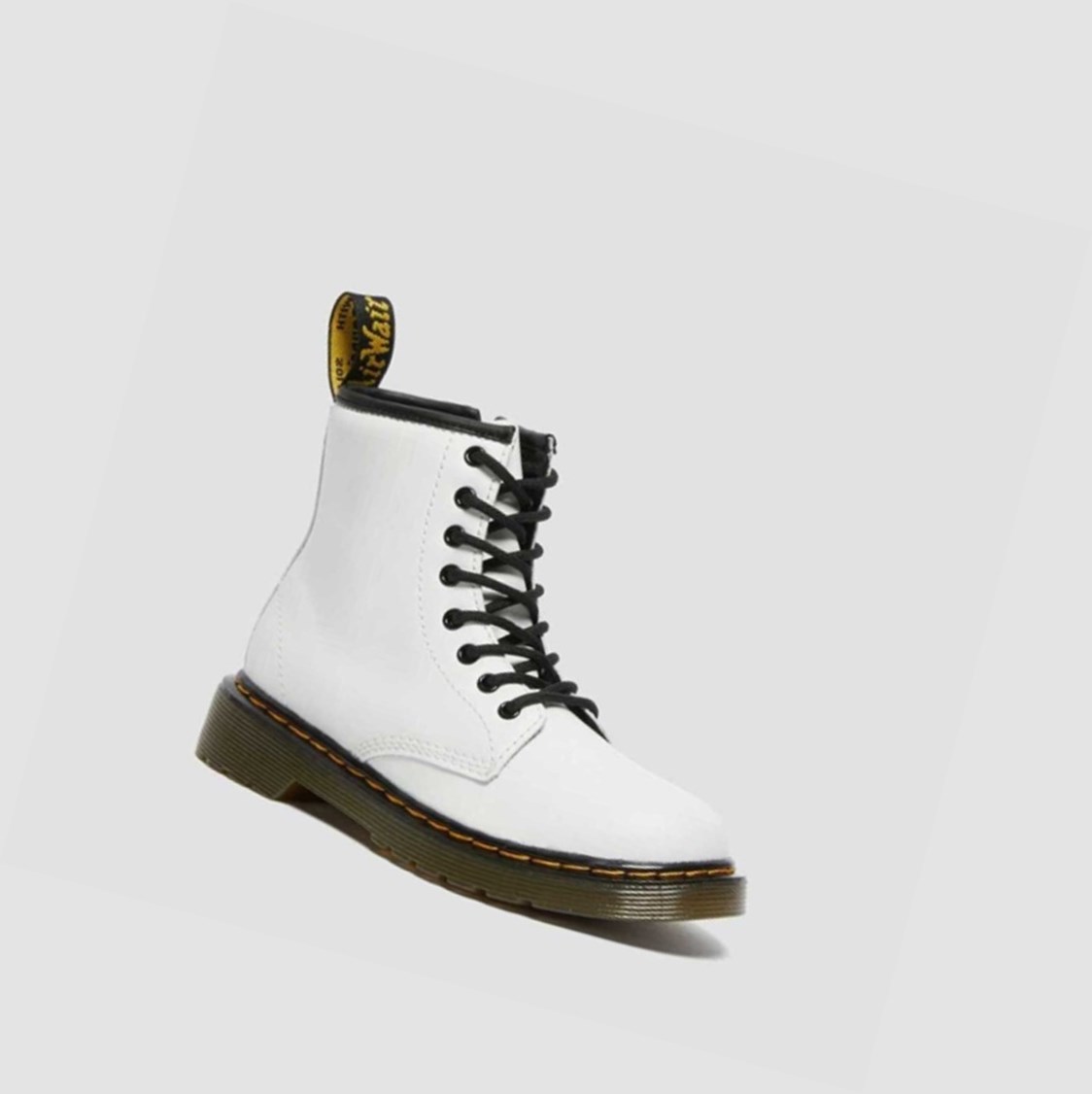 Dr Martens 1460 Junior Gyerek Fűzős Bakancs Fehér | 865739ARF