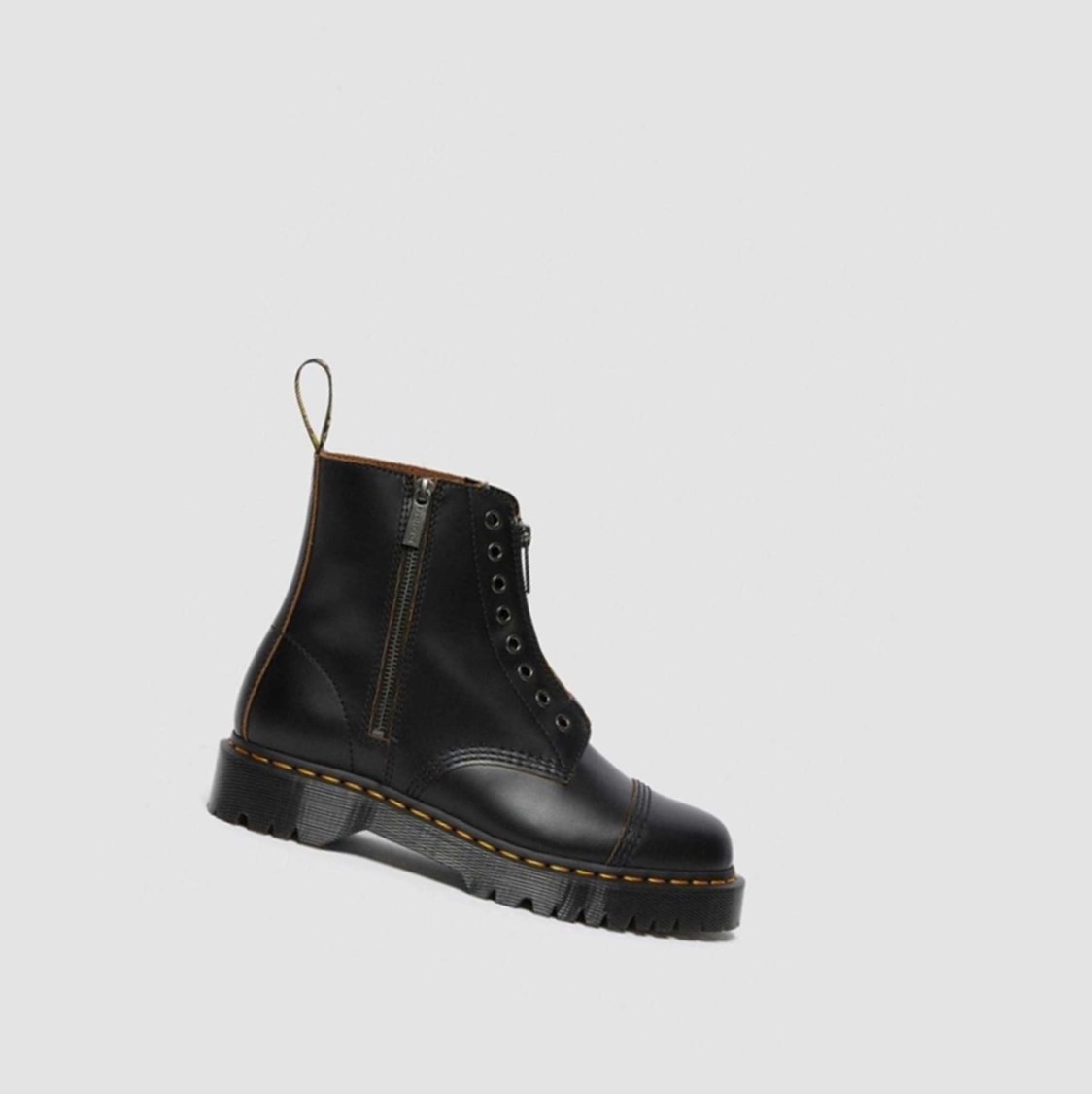 Dr Martens 1460 Laceless Bex Férfi Bakancs Fekete | 458930HQW