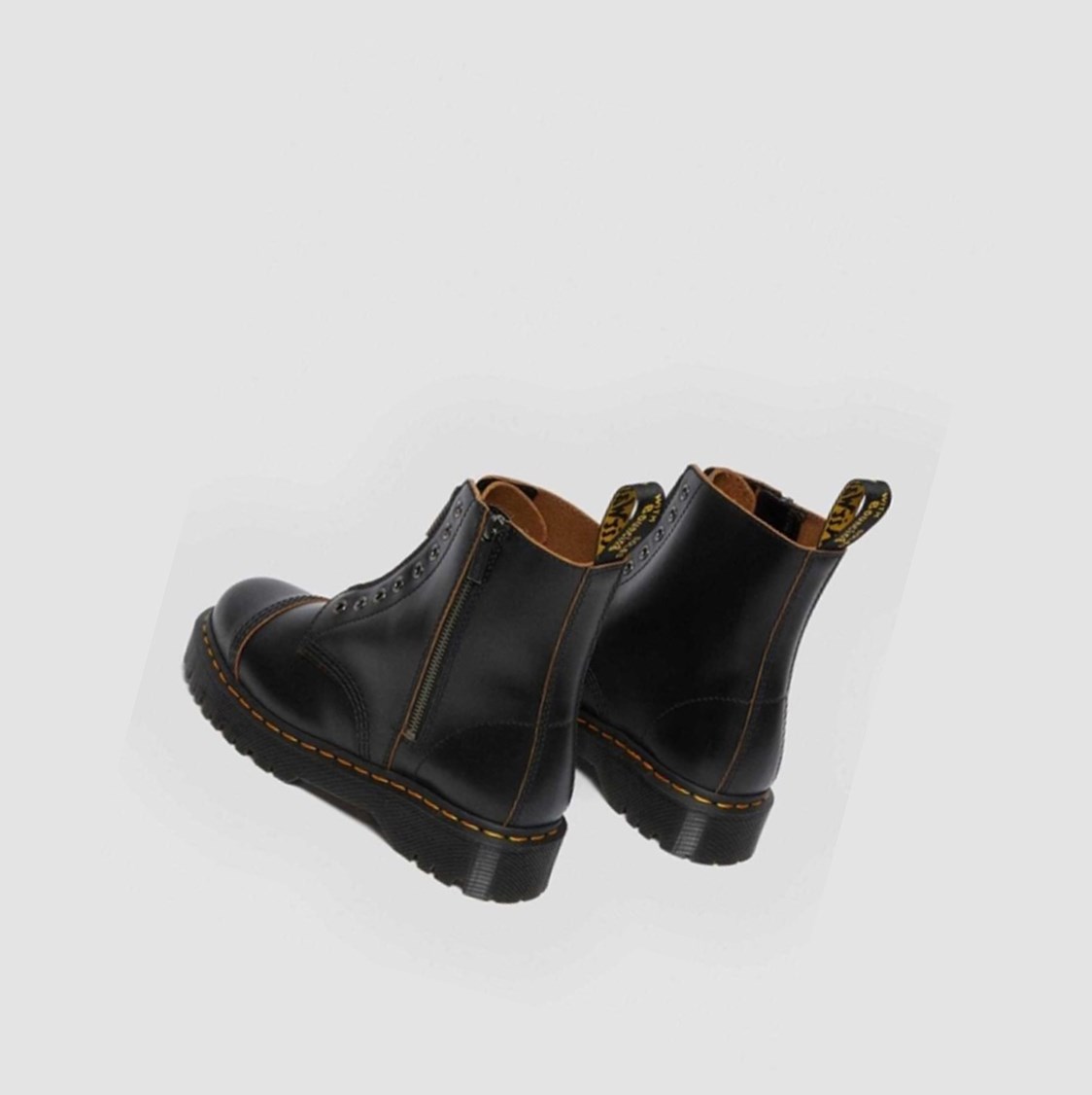 Dr Martens 1460 Laceless Bex Férfi Bakancs Fekete | 458930HQW