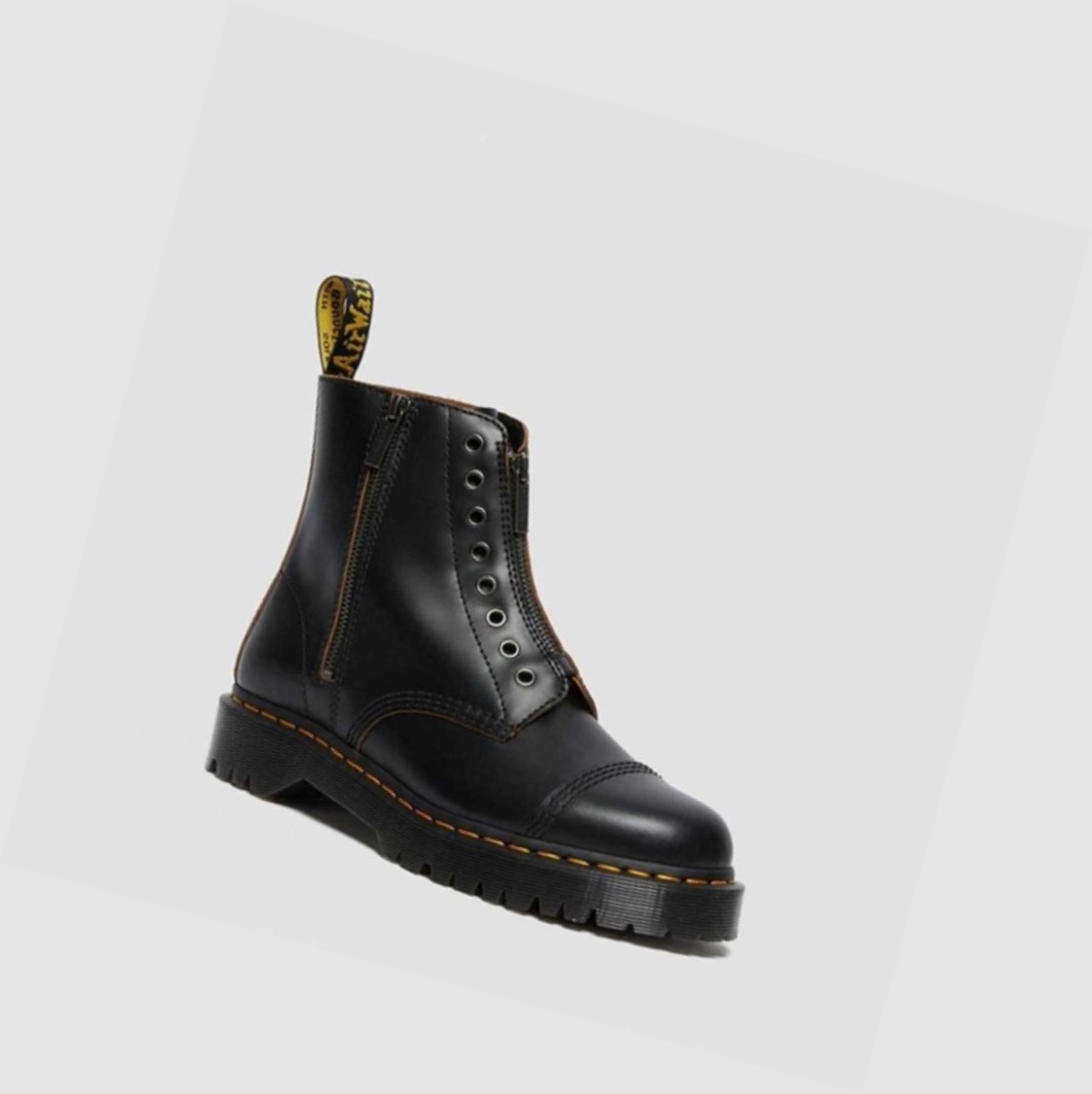 Dr Martens 1460 Laceless Bex Férfi Bakancs Fekete | 458930HQW