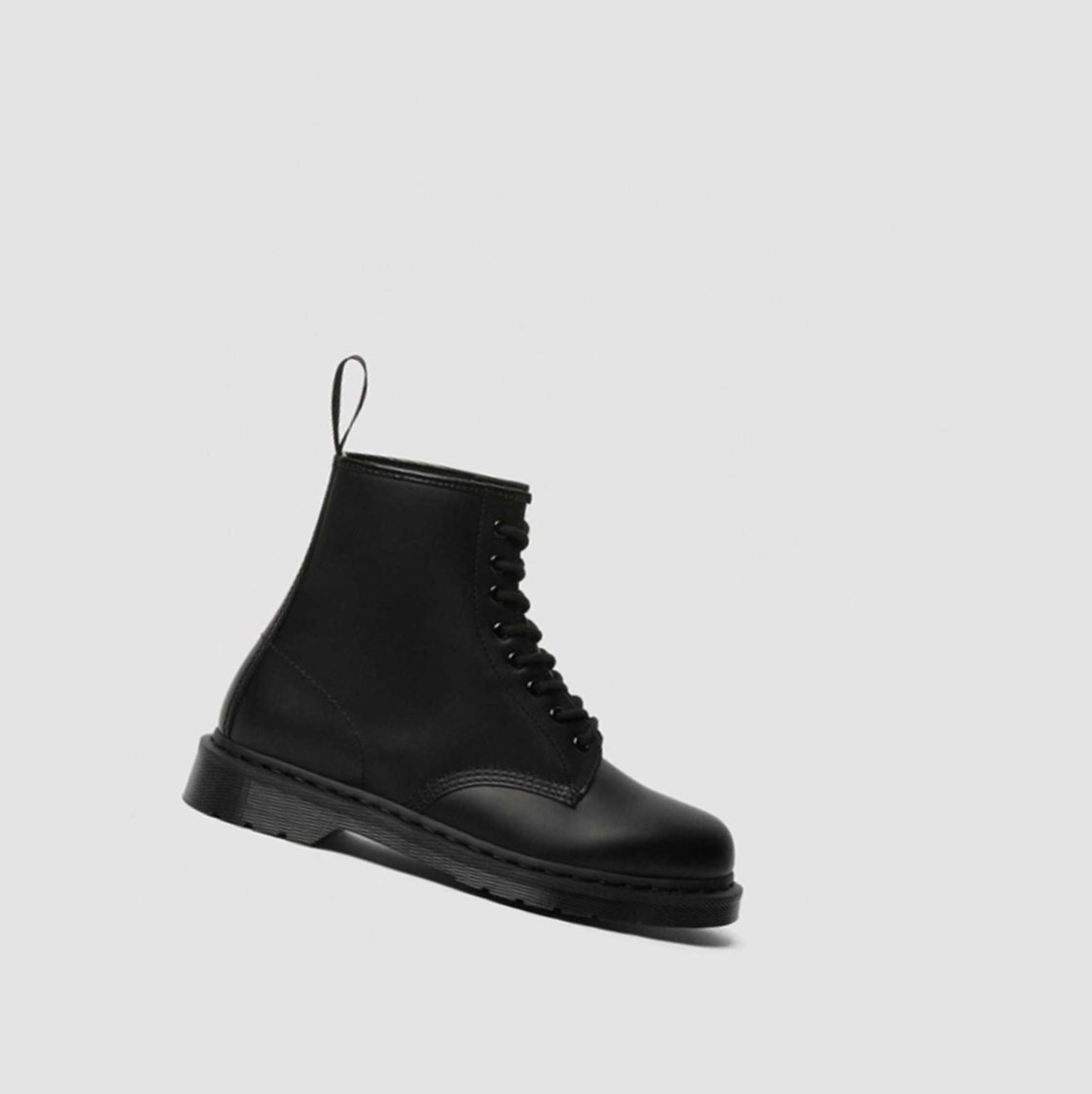 Dr Martens 1460 Mono Smooth Férfi Fűzős Bakancs Fekete | 160538BOS