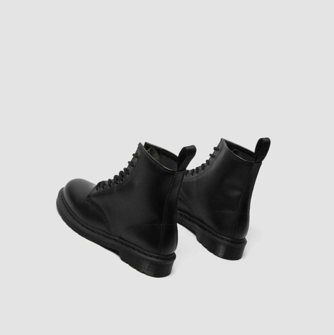 Dr Martens 1460 Mono Smooth Férfi Fűzős Bakancs Fekete | 160538BOS