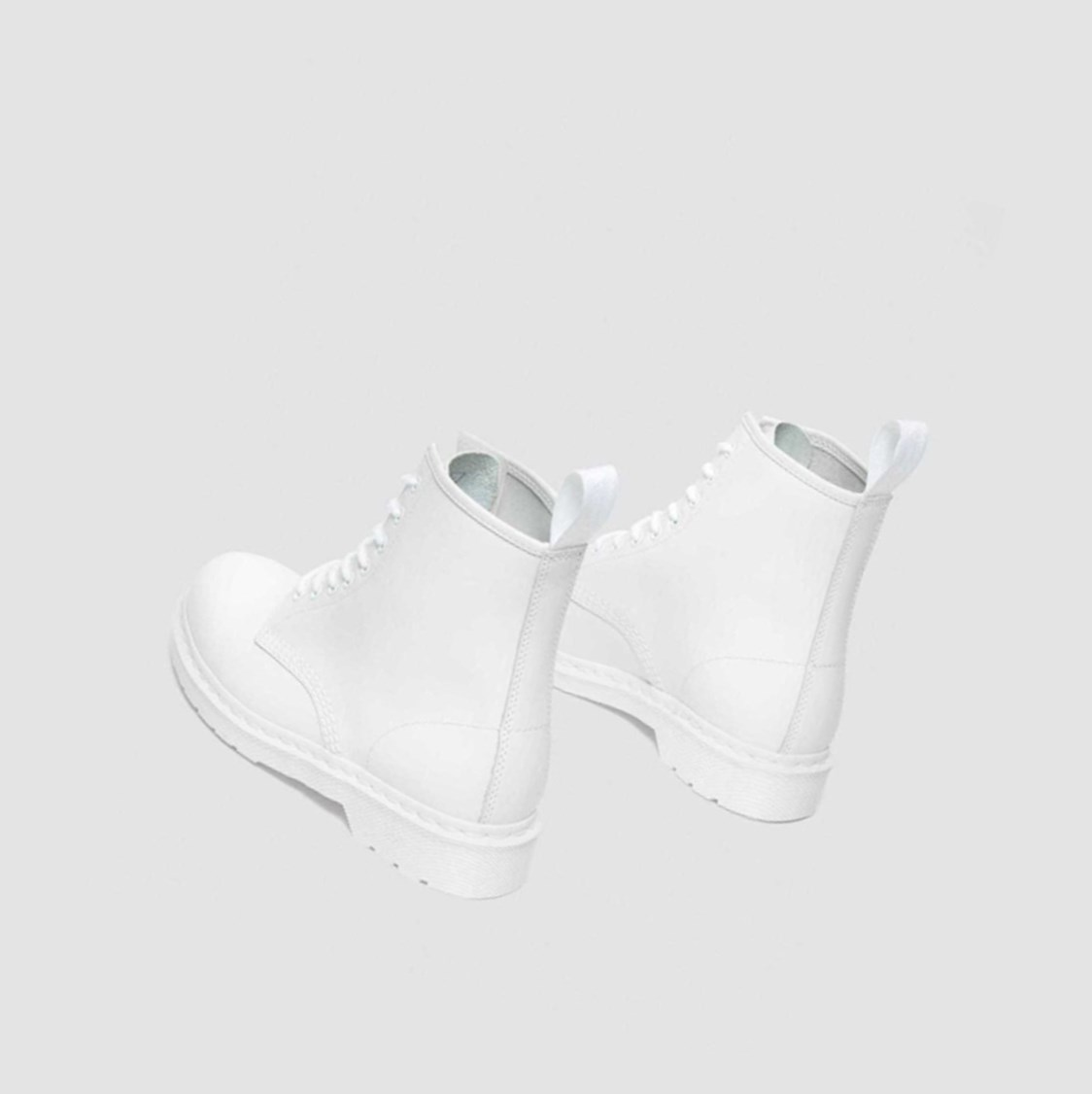 Dr Martens 1460 Mono Smooth Férfi Fűzős Bakancs Fehér | 318624UWF