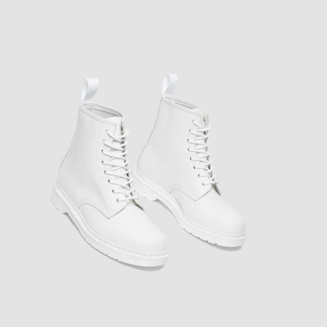 Dr Martens 1460 Mono Smooth Férfi Fűzős Bakancs Fehér | 318624UWF