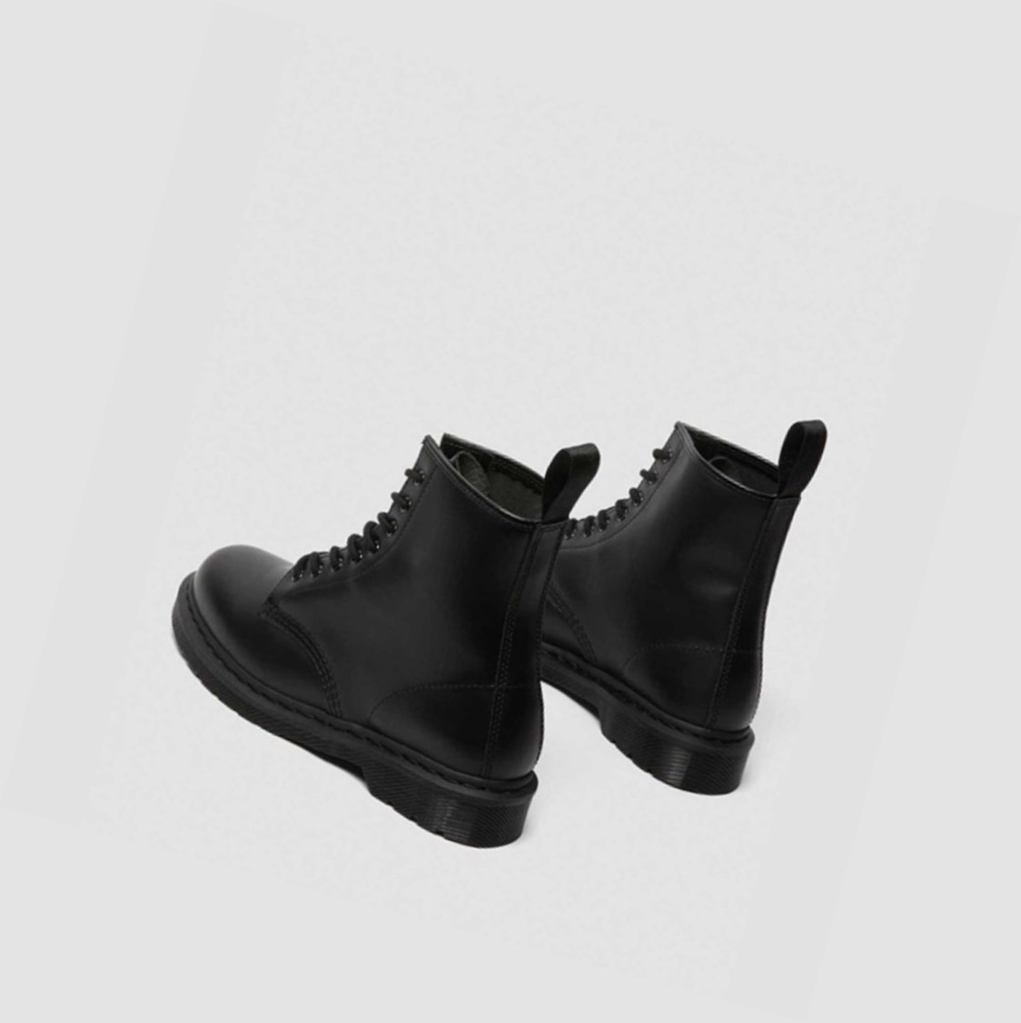 Dr Martens 1460 Mono Smooth Női Fűzős Bakancs Fekete | 159647JDQ