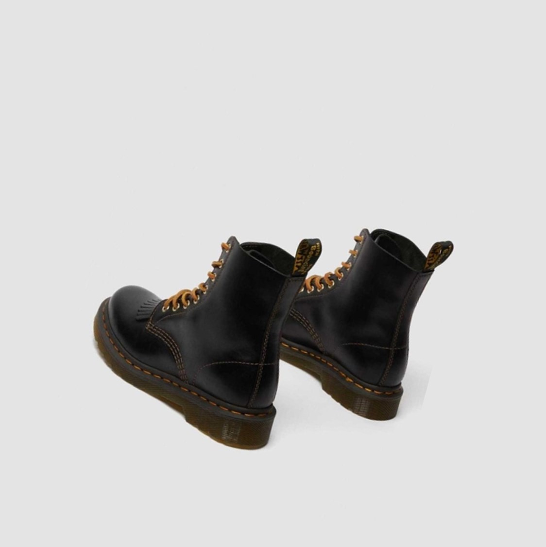 Dr Martens 1460 Pascal Abruzzo Női Bakancs Fekete | 475023HUX