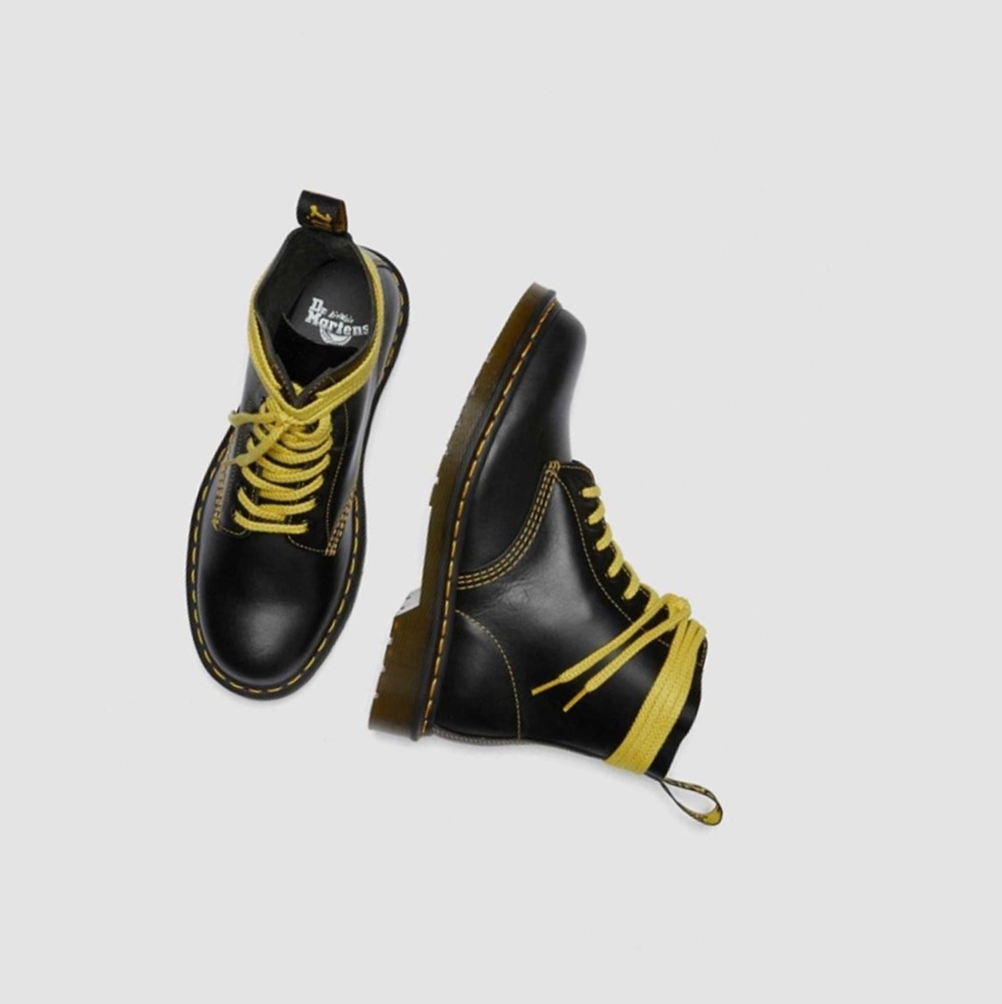 Dr Martens 1460 Pascal Atlas Férfi Fűzős Bakancs Sötétszürke | 790513TVF