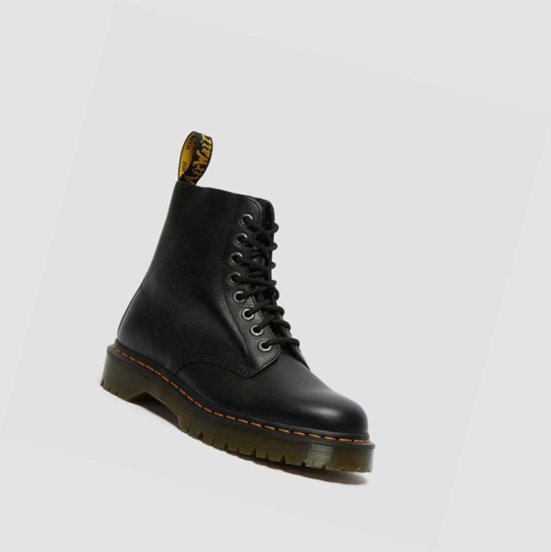 Dr Martens 1460 Pascal Bex Férfi Fűzős Bakancs Fekete | 415302CQX