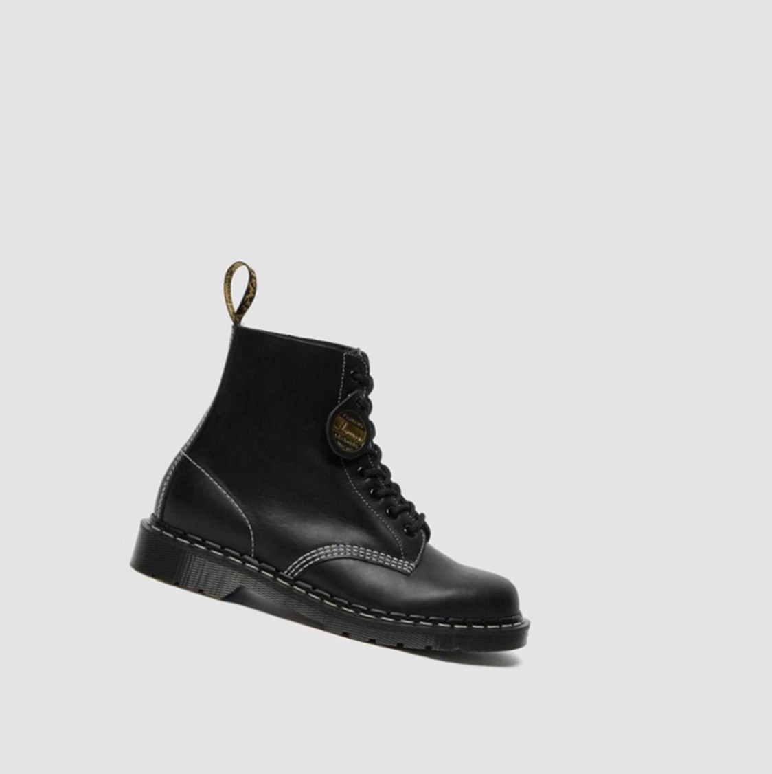 Dr Martens 1460 Pascal Cavalier Férfi Fűzős Bakancs Fekete | 926301EXB