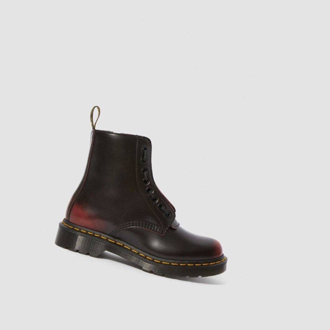 Dr Martens 1460 Pascal Cipzáros Női Bakancs Rózsaszín Piros | 549201FBX