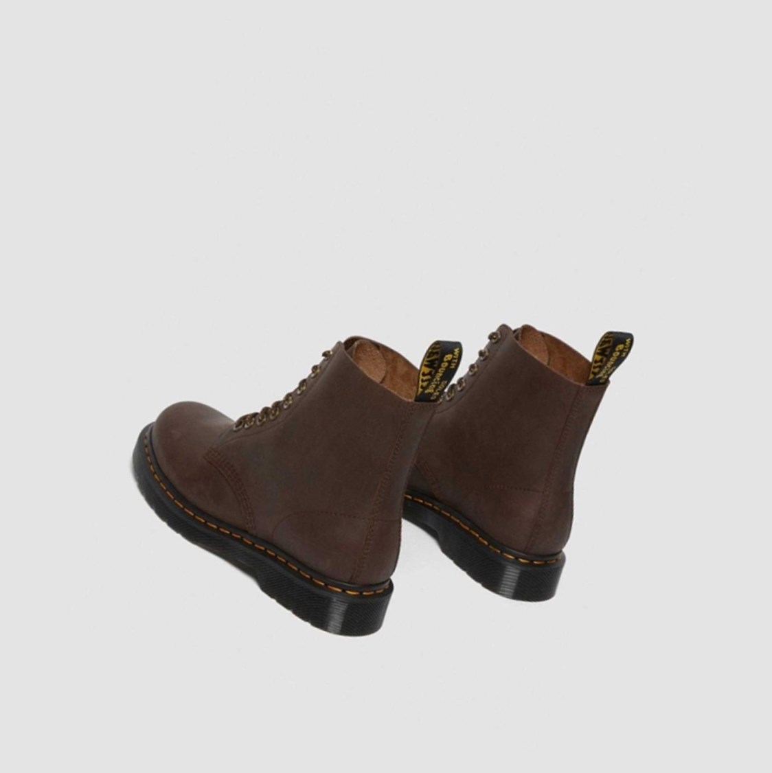 Dr Martens 1460 Pascal Férfi Fűzős Bakancs Sötétbarna | 095327KNU