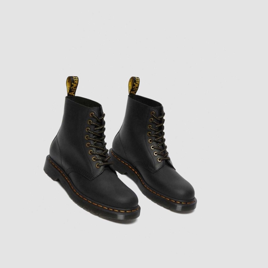 Dr Martens 1460 Pascal Férfi Fűzős Bakancs Fekete | 324608GNE