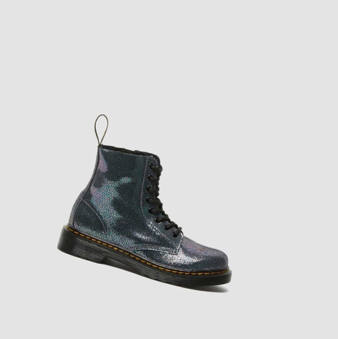 Dr Martens 1460 Pascal Iridescent Junior Gyerek Fűzős Bakancs Metal | 203458EXB