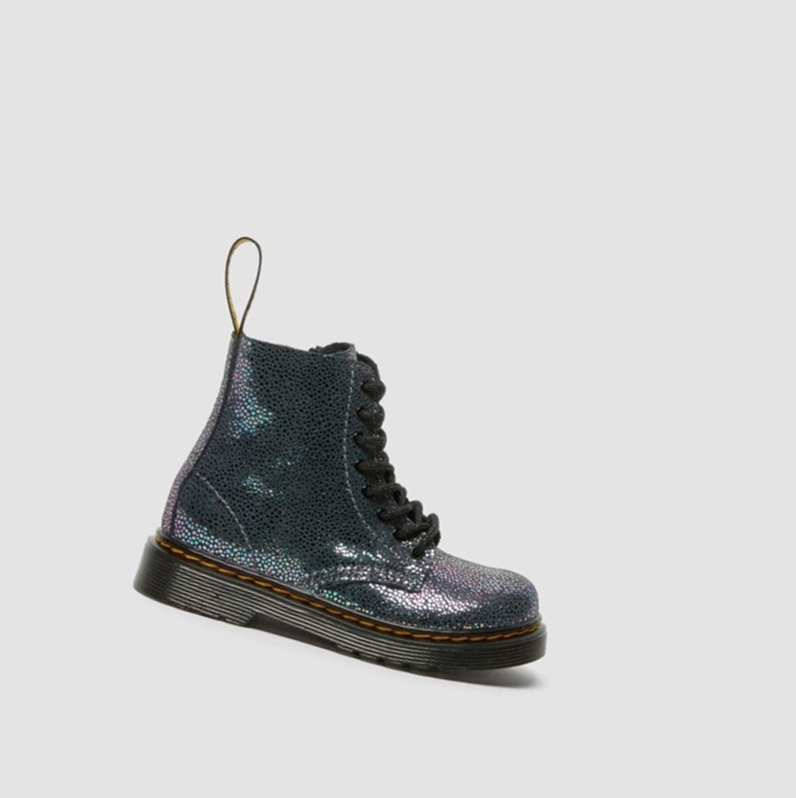 Dr Martens 1460 Pascal Iridescent Toddler Gyerek Fűzős Bakancs Metal | 385701JQC