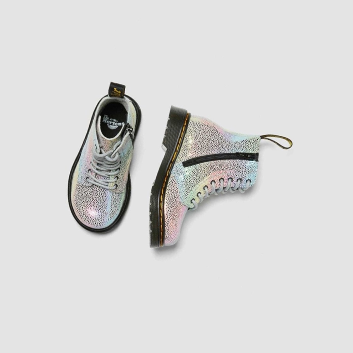 Dr Martens 1460 Pascal Iridescent Toddler Gyerek Fűzős Bakancs Színes | 983615JFR