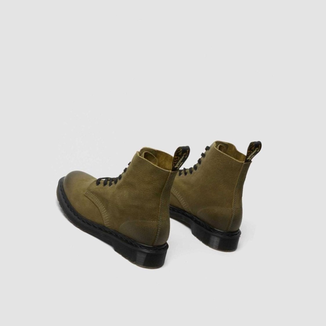 Dr Martens 1460 Pascal Made In England Titan Férfi Bakancs Olivazöld | 589310JUW