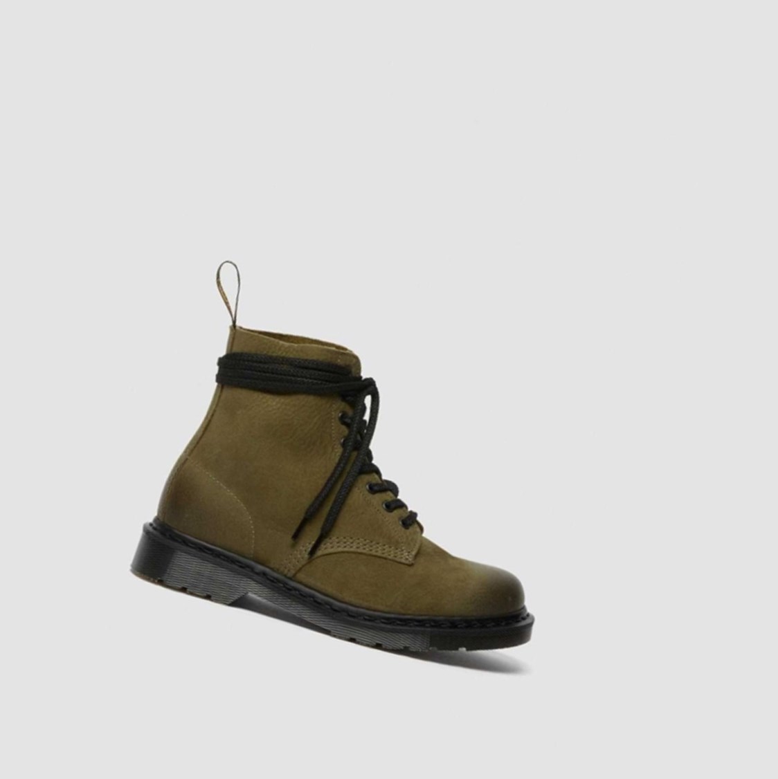 Dr Martens 1460 Pascal Made In England Titan Férfi Bakancs Olivazöld | 589310JUW