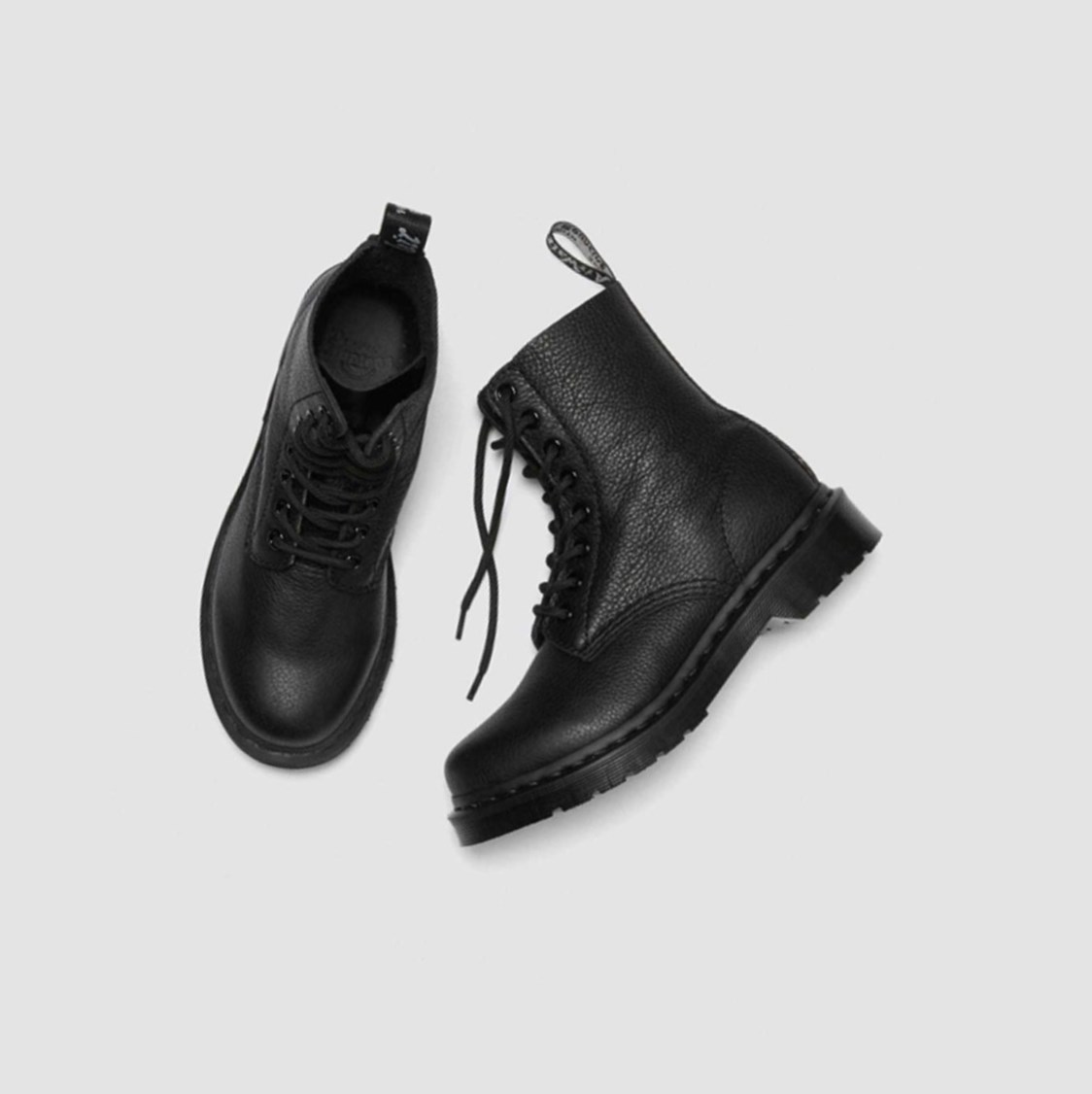 Dr Martens 1460 Pascal Mono Női Fűzős Bakancs Fekete | 723659NEG